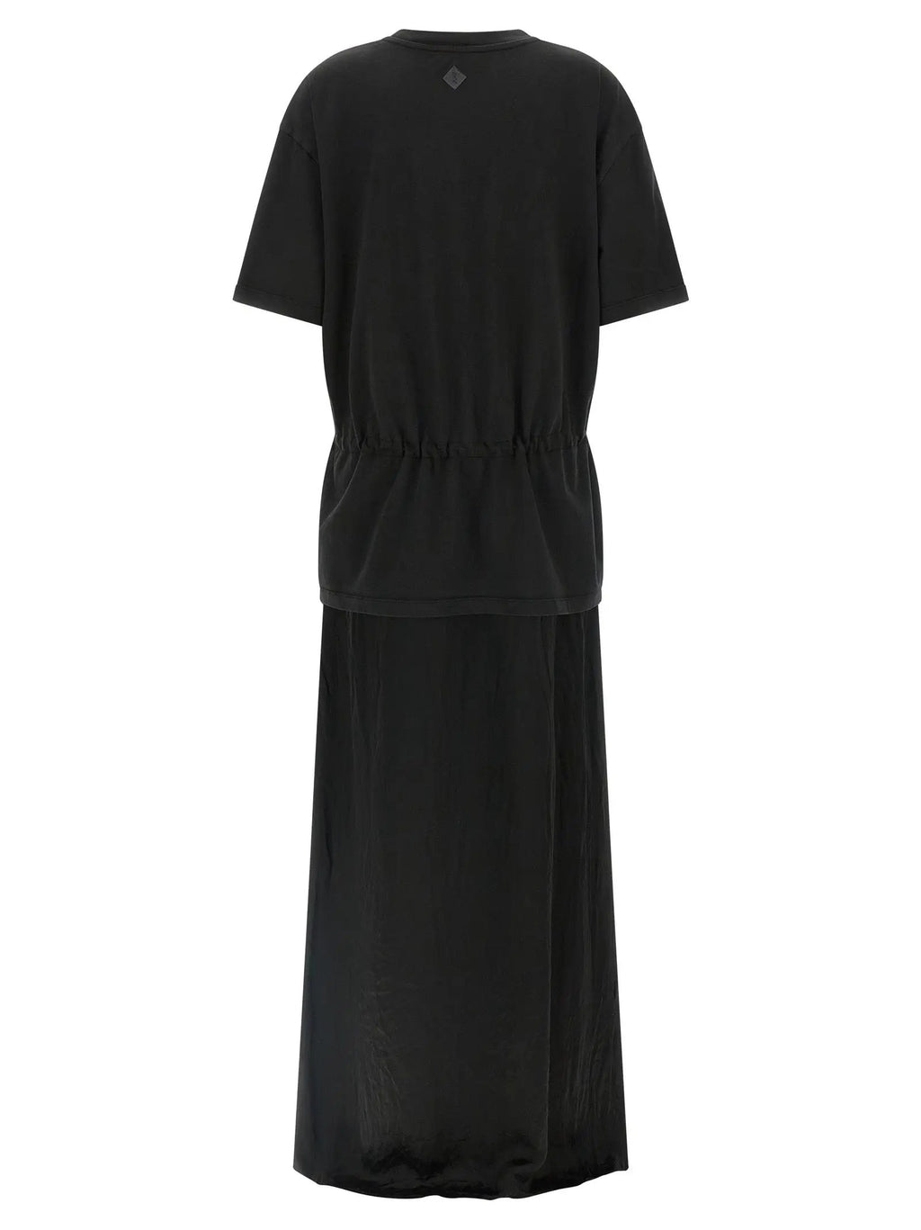 Haikure Black Cotton Long Dress