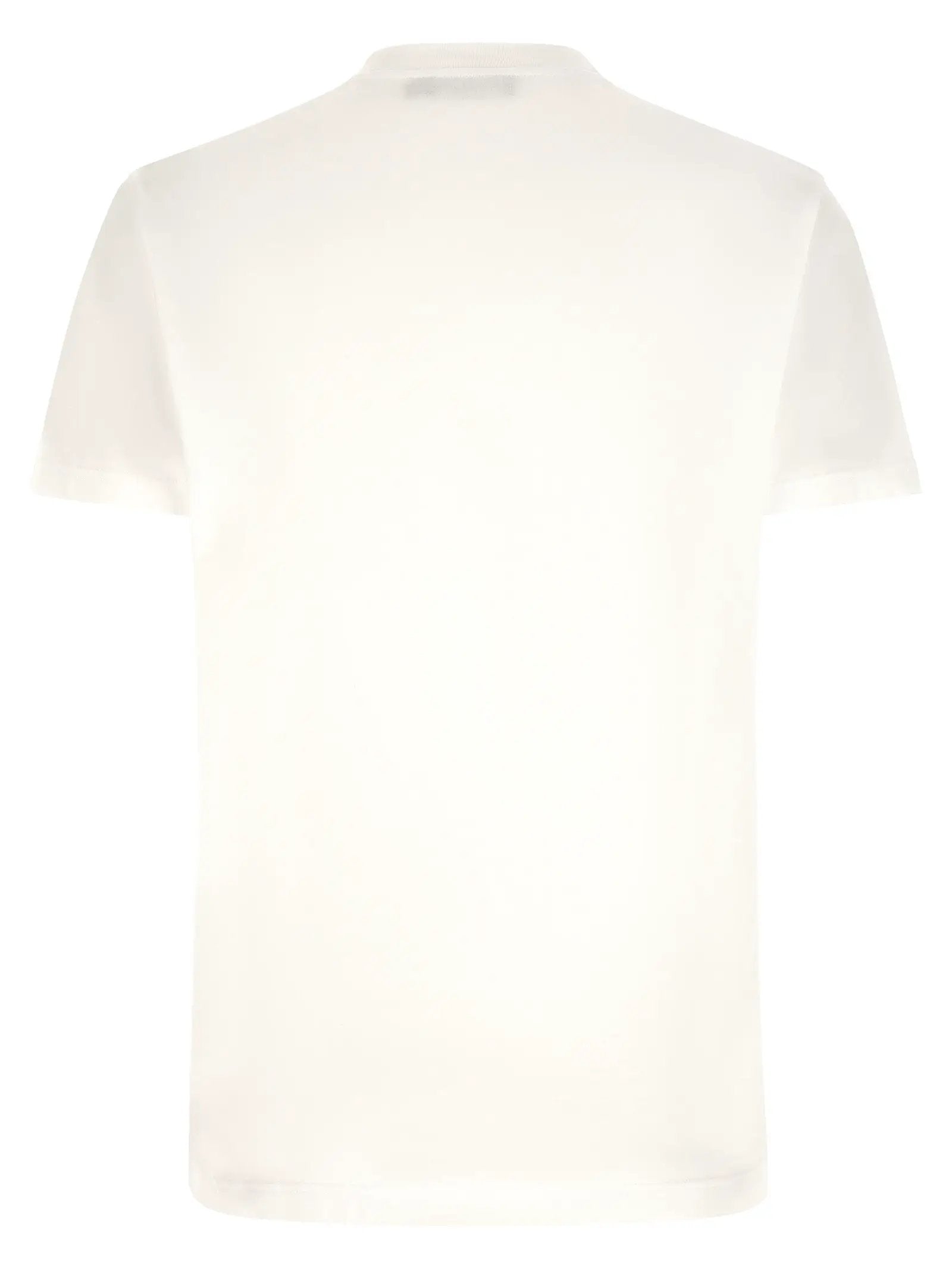Dolce & Gabbana White Cotton T-Shirt