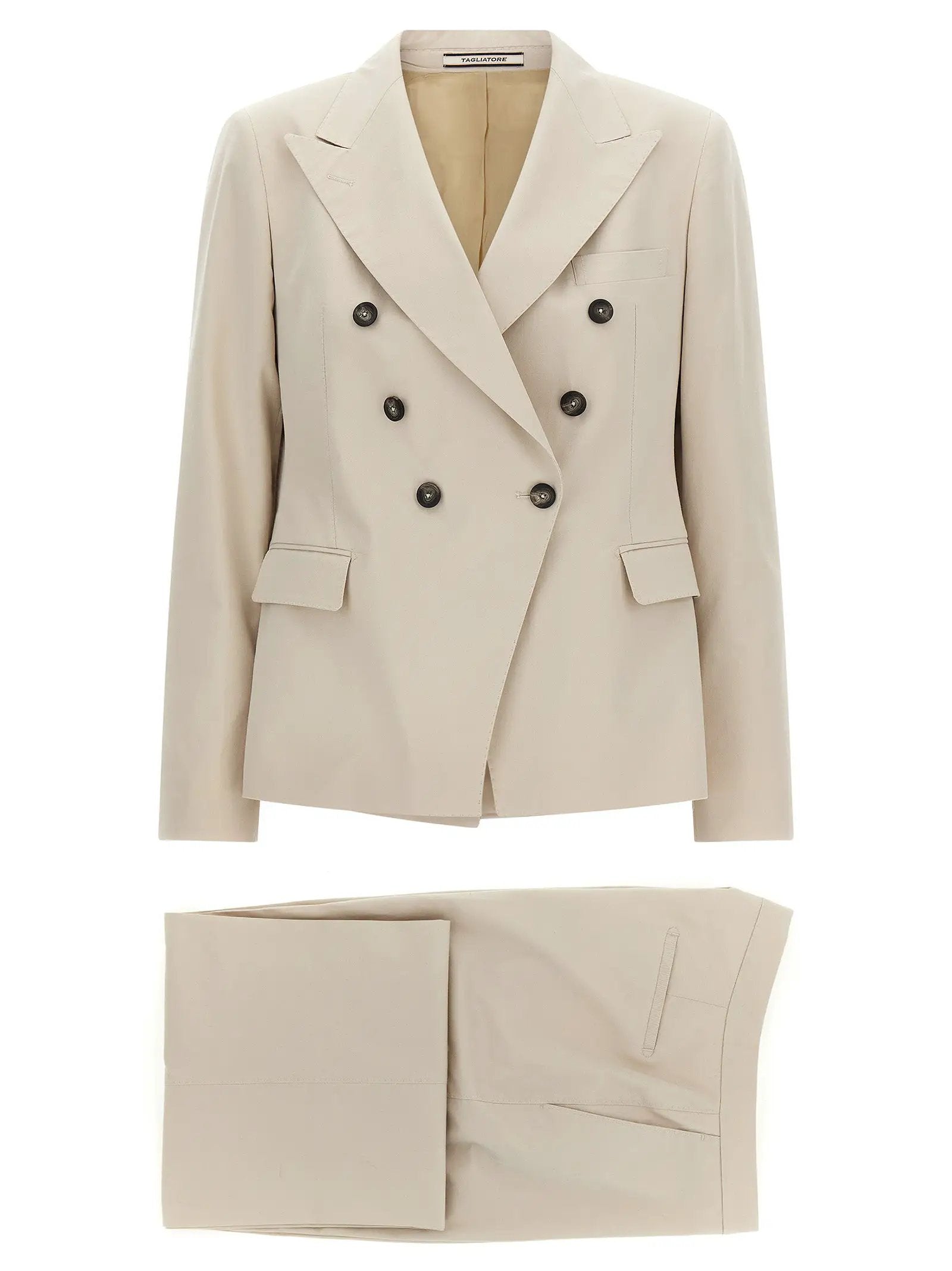 Tagliatore Blazer en coton beige