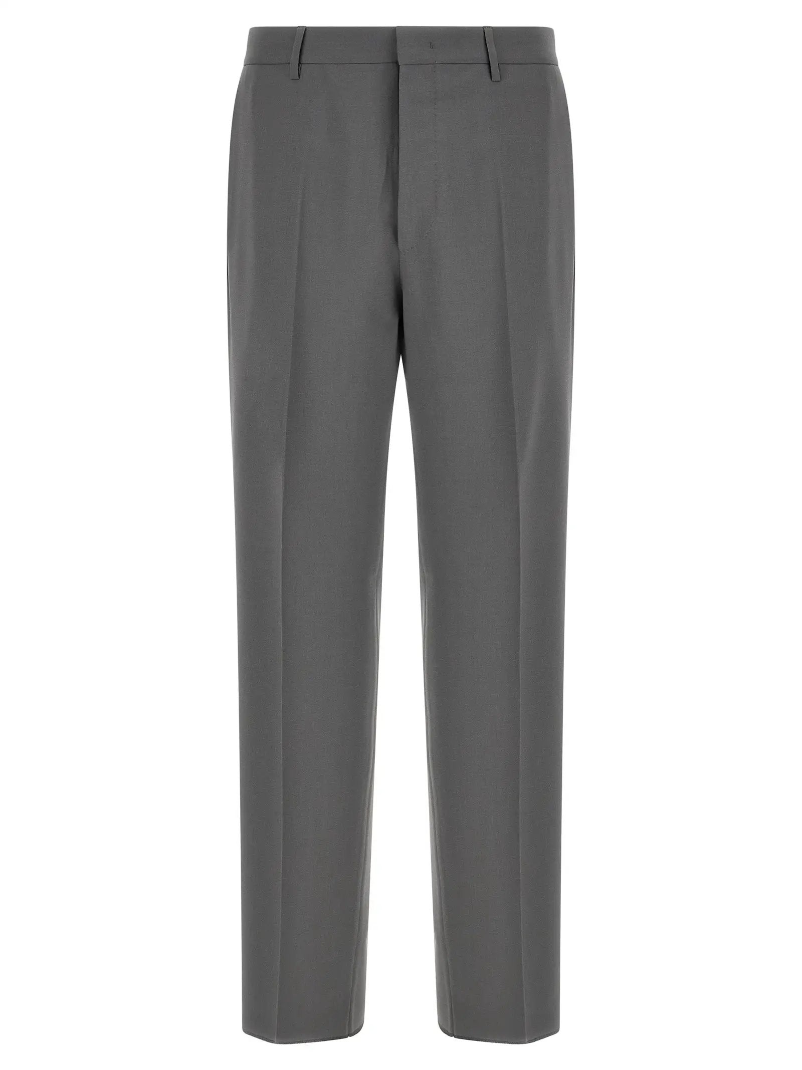 Tagliatore Gray Virgin Wool Two-Piece Suit