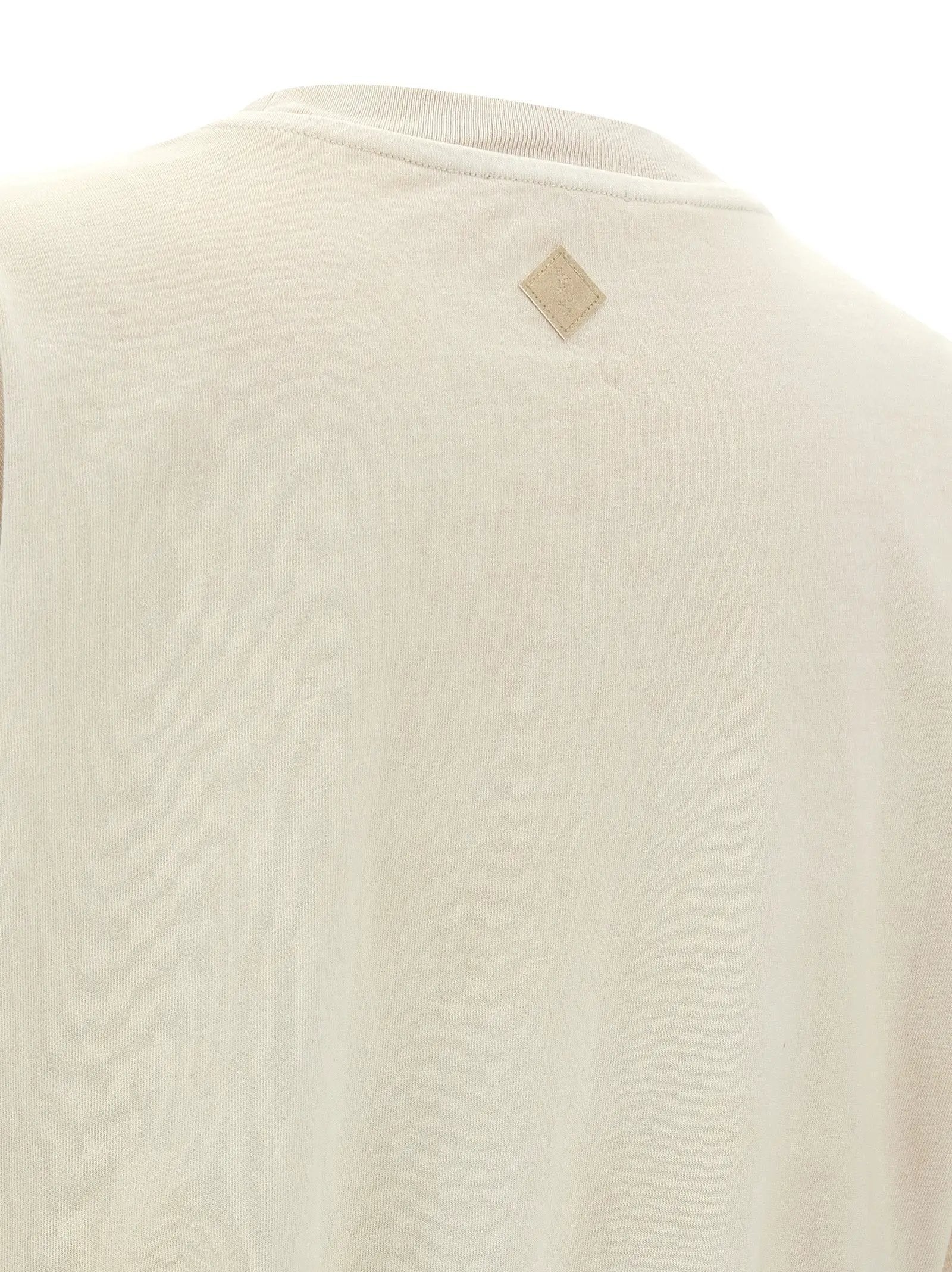 Haikure Beige Cotton Long Dress