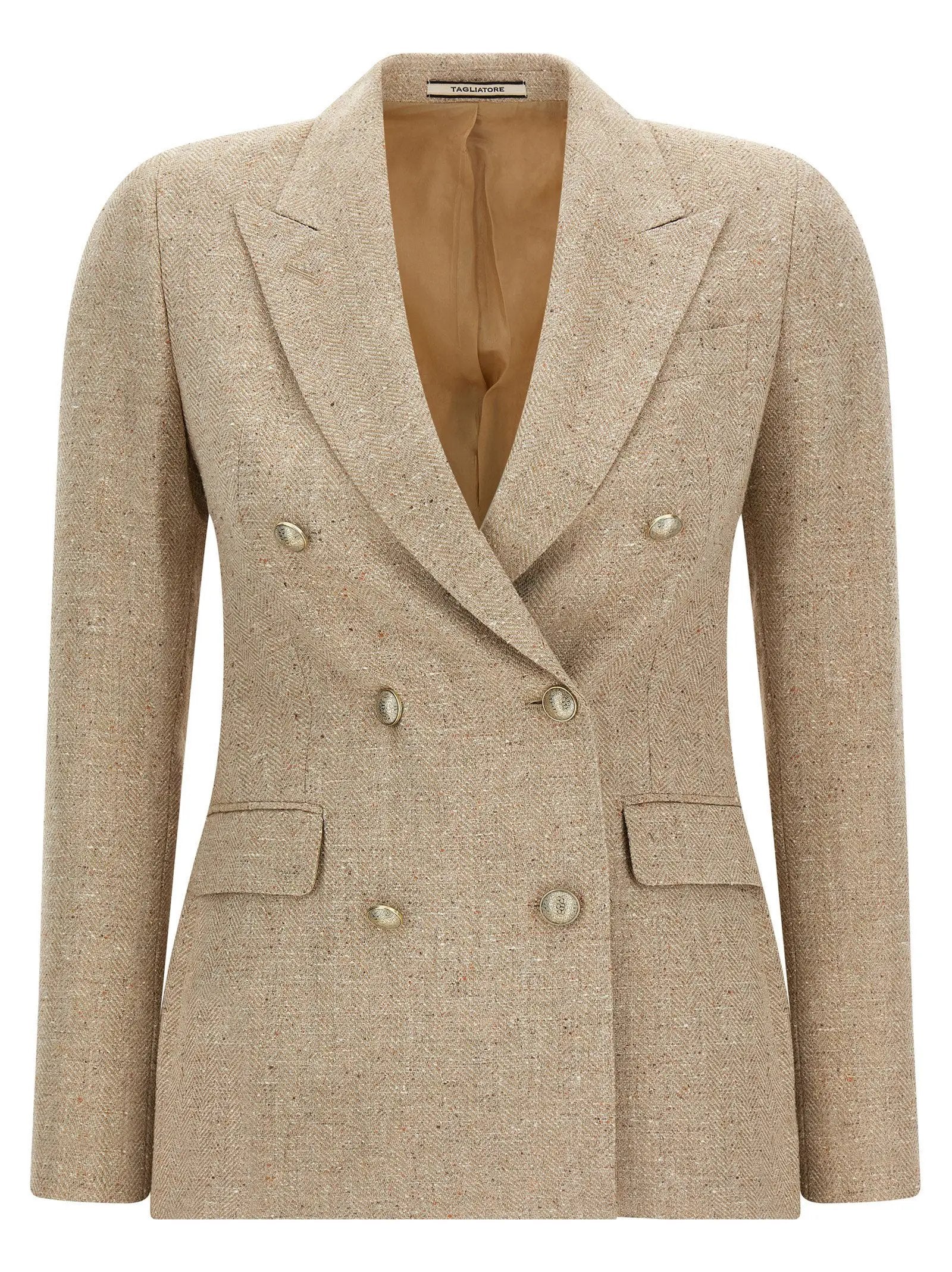 Blazer Tagliatore en coton beige