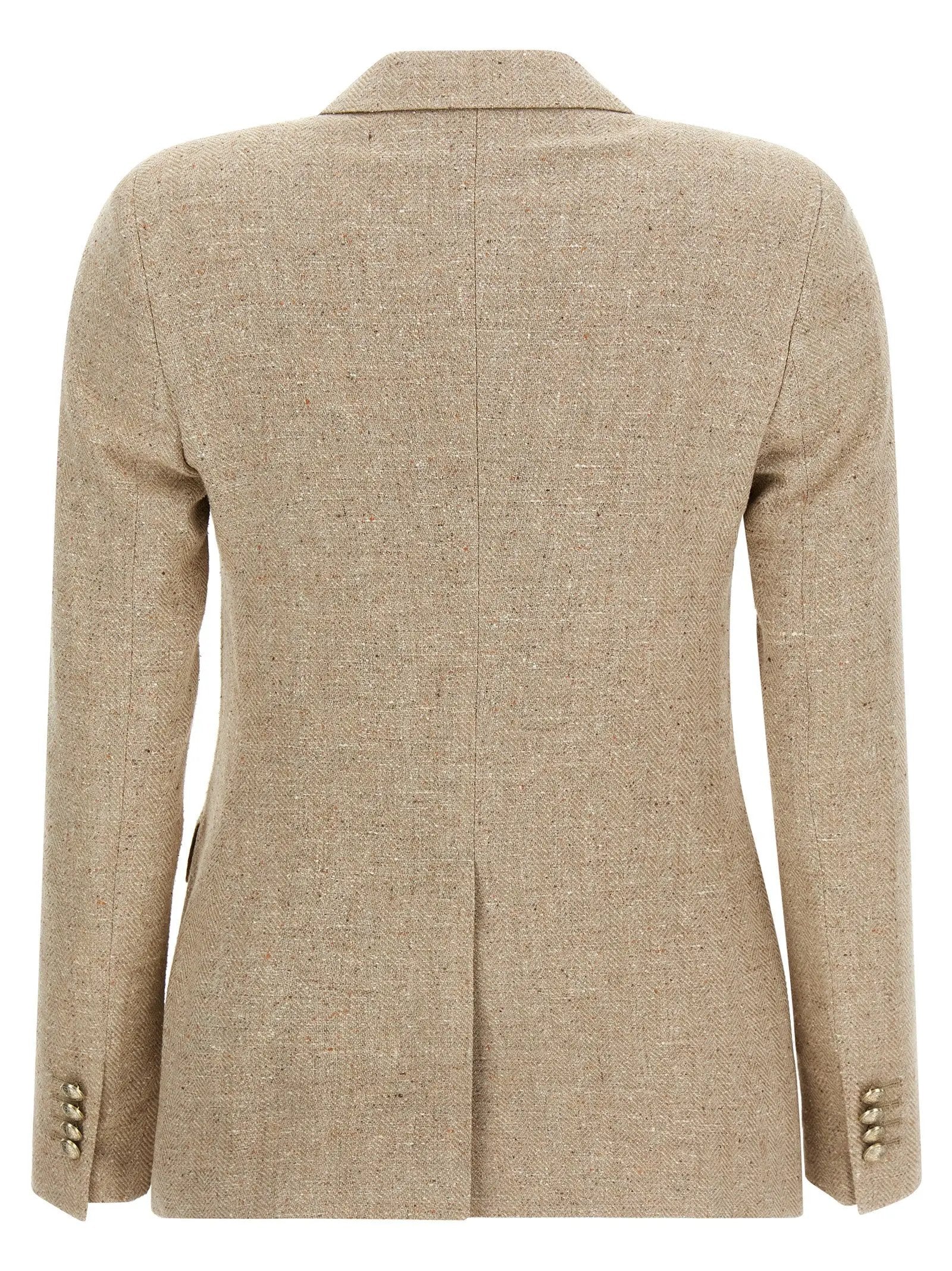 Blazer Tagliatore en coton beige