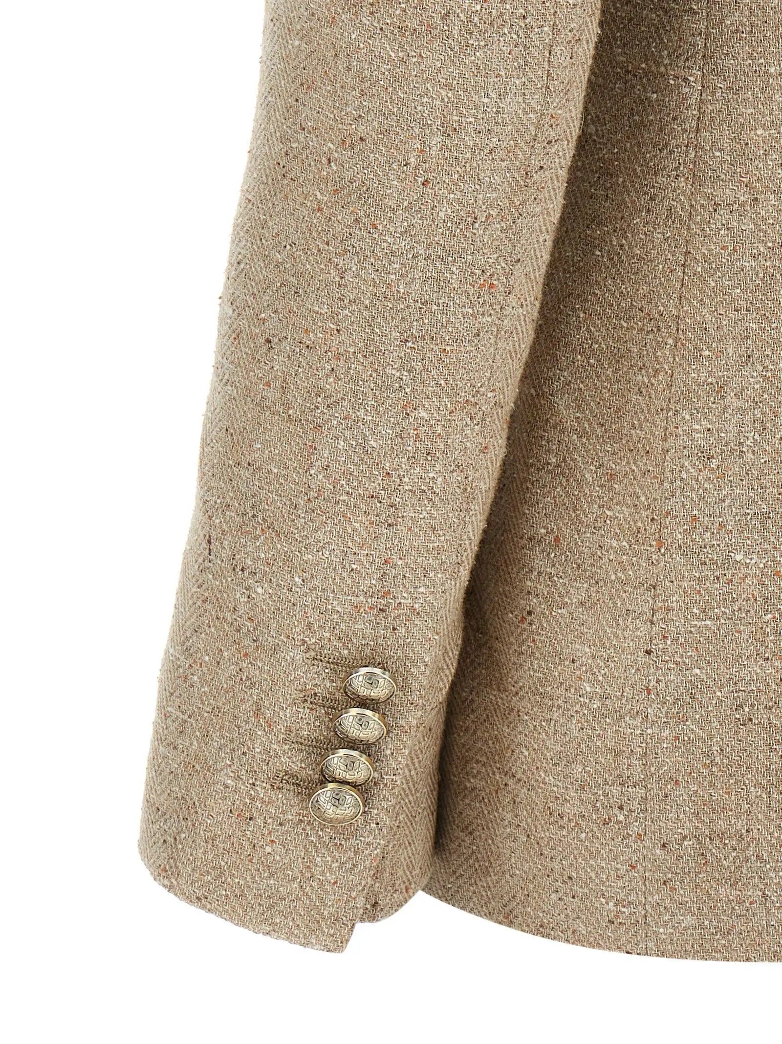 Blazer Tagliatore en coton beige