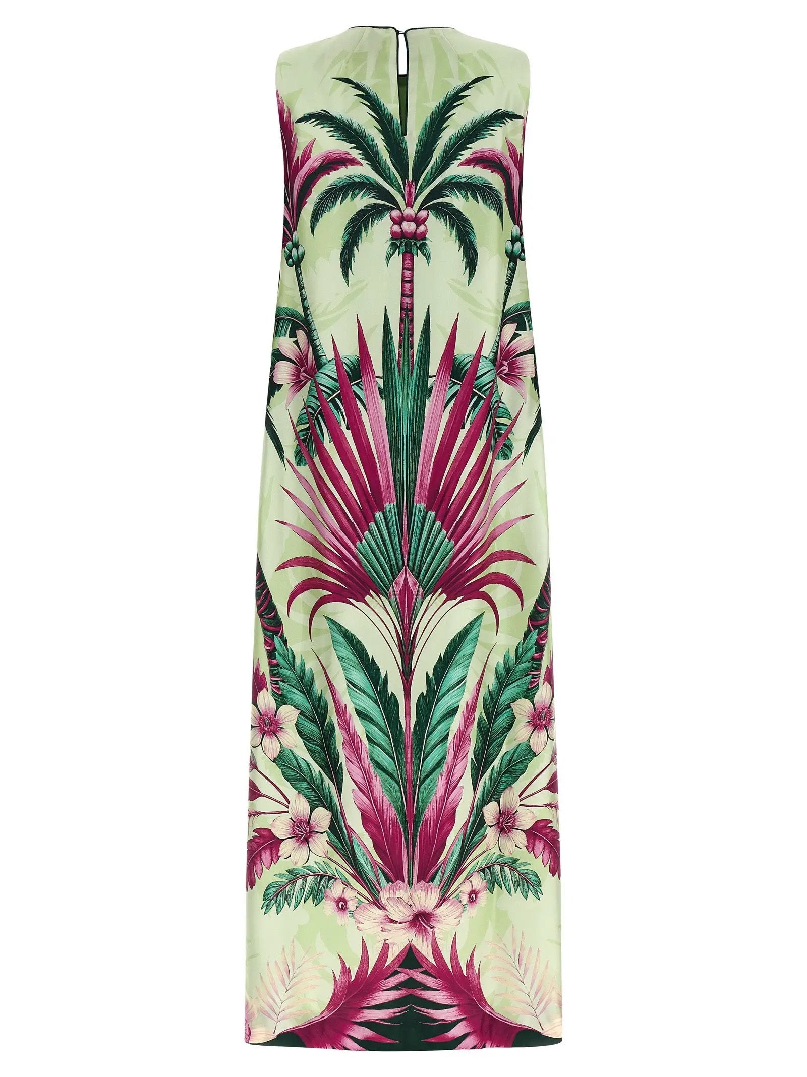F.R.S. - FOR RESTLESS SLEEPERS Multicolor Silk Long Dress