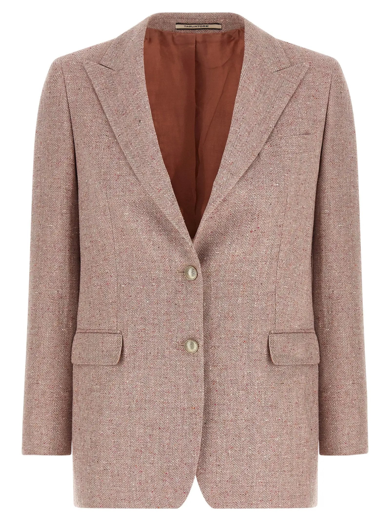 Tagliatore Multicolor Cotton Blazer