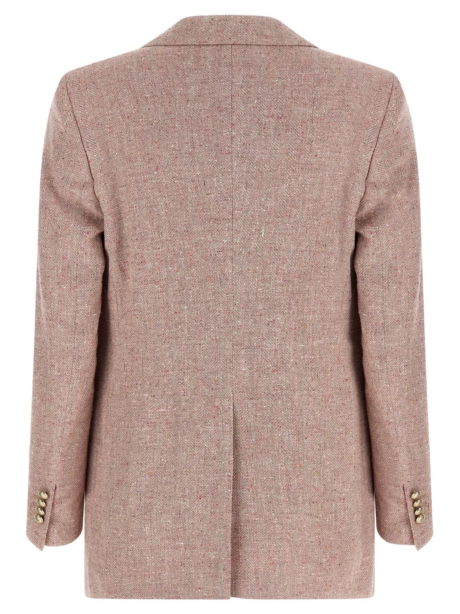 Tagliatore Multicolor Cotton Blazer