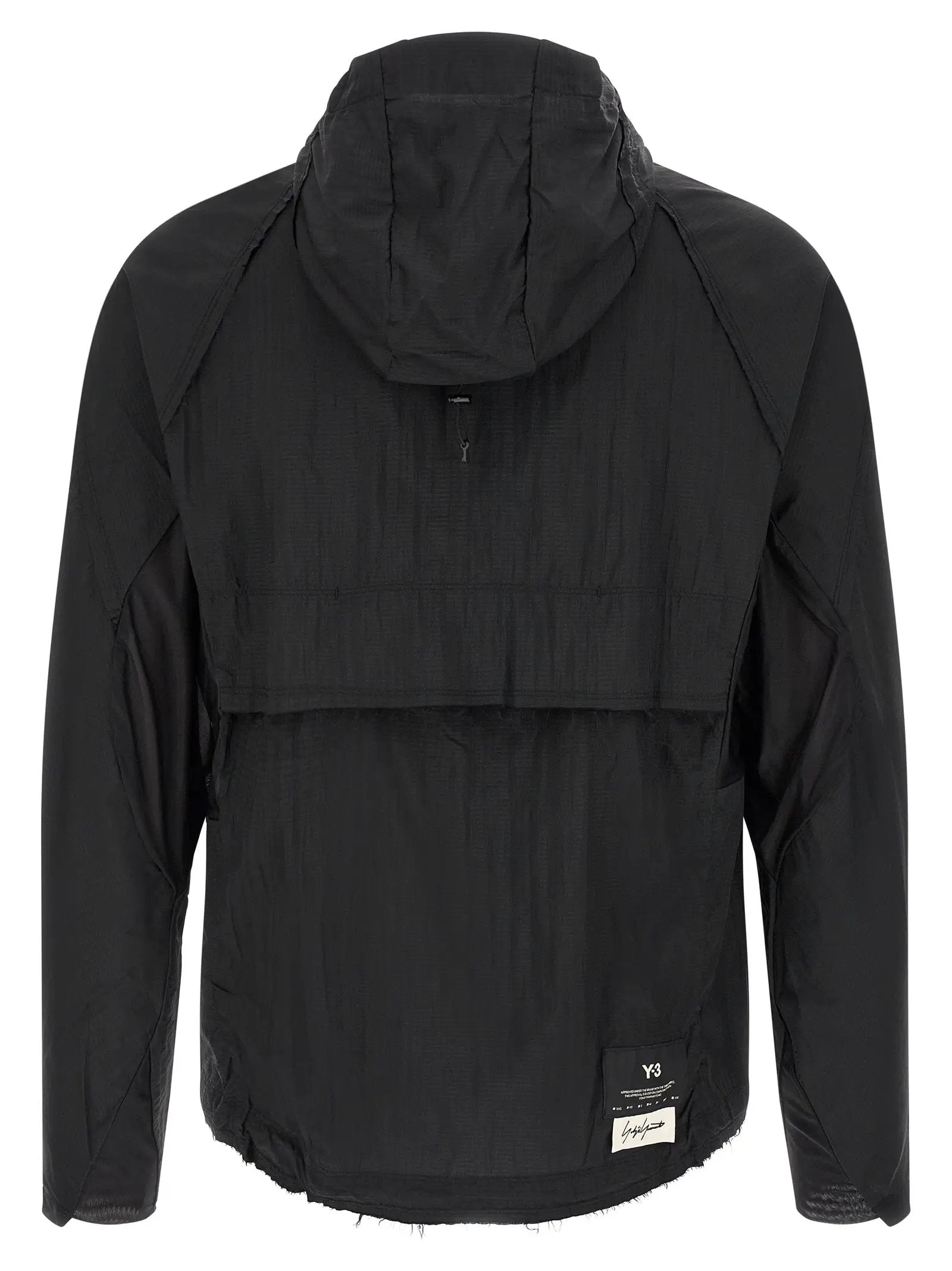 Y-3 Black Polyamide Shell Jacket