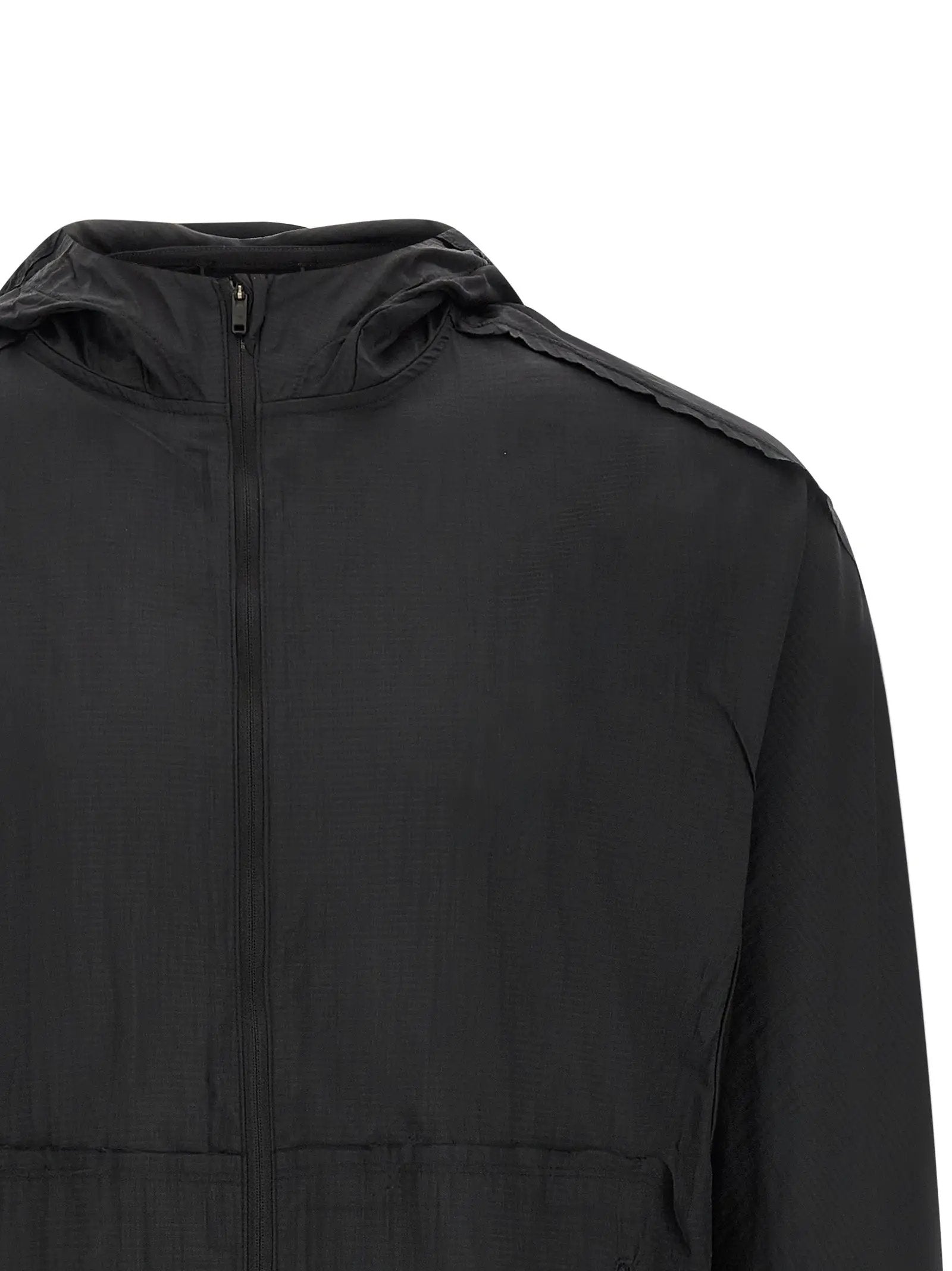 Y-3 Black Polyamide Shell Jacket