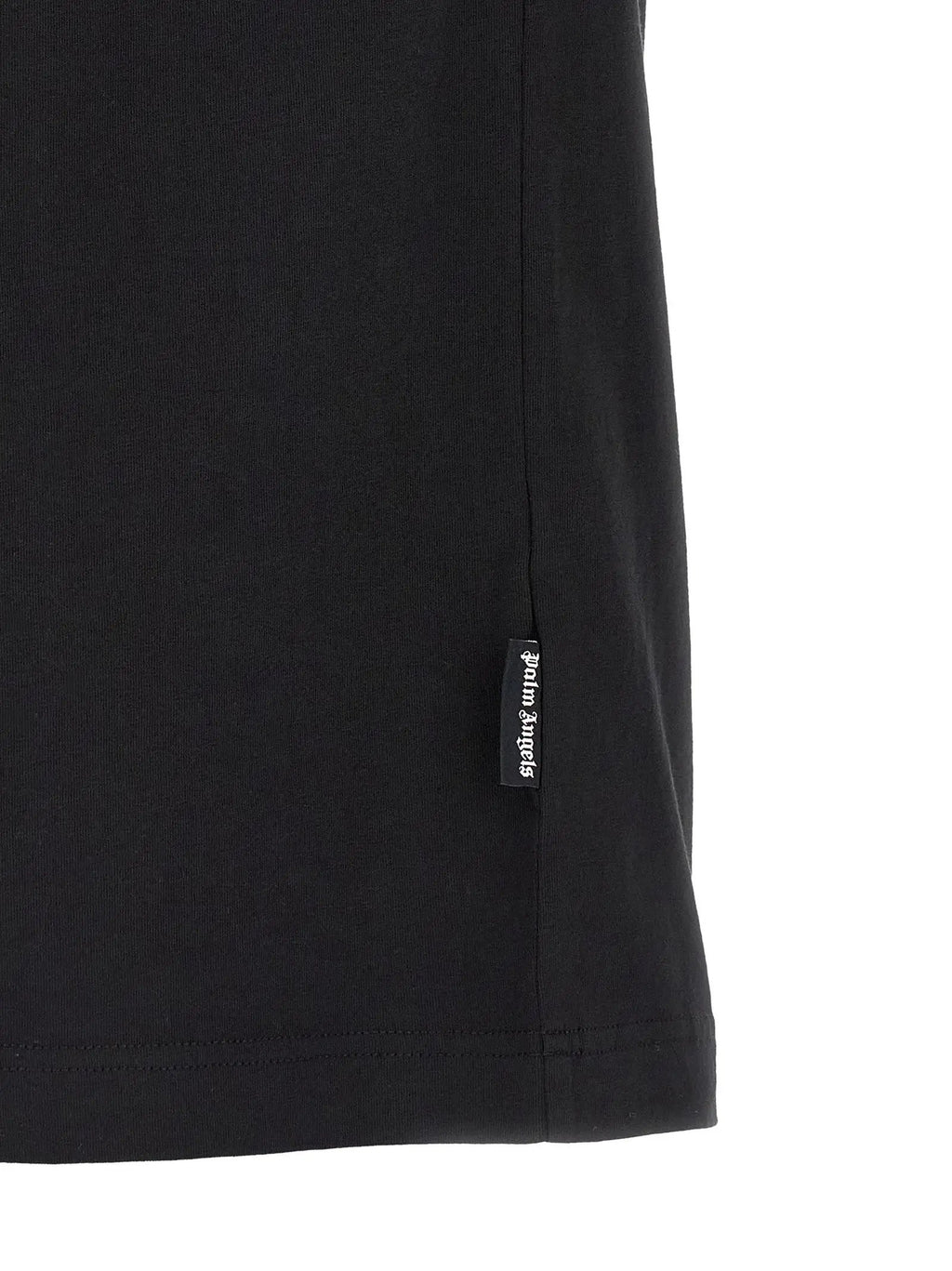 Palm Angels Black Cotton T-Shirt