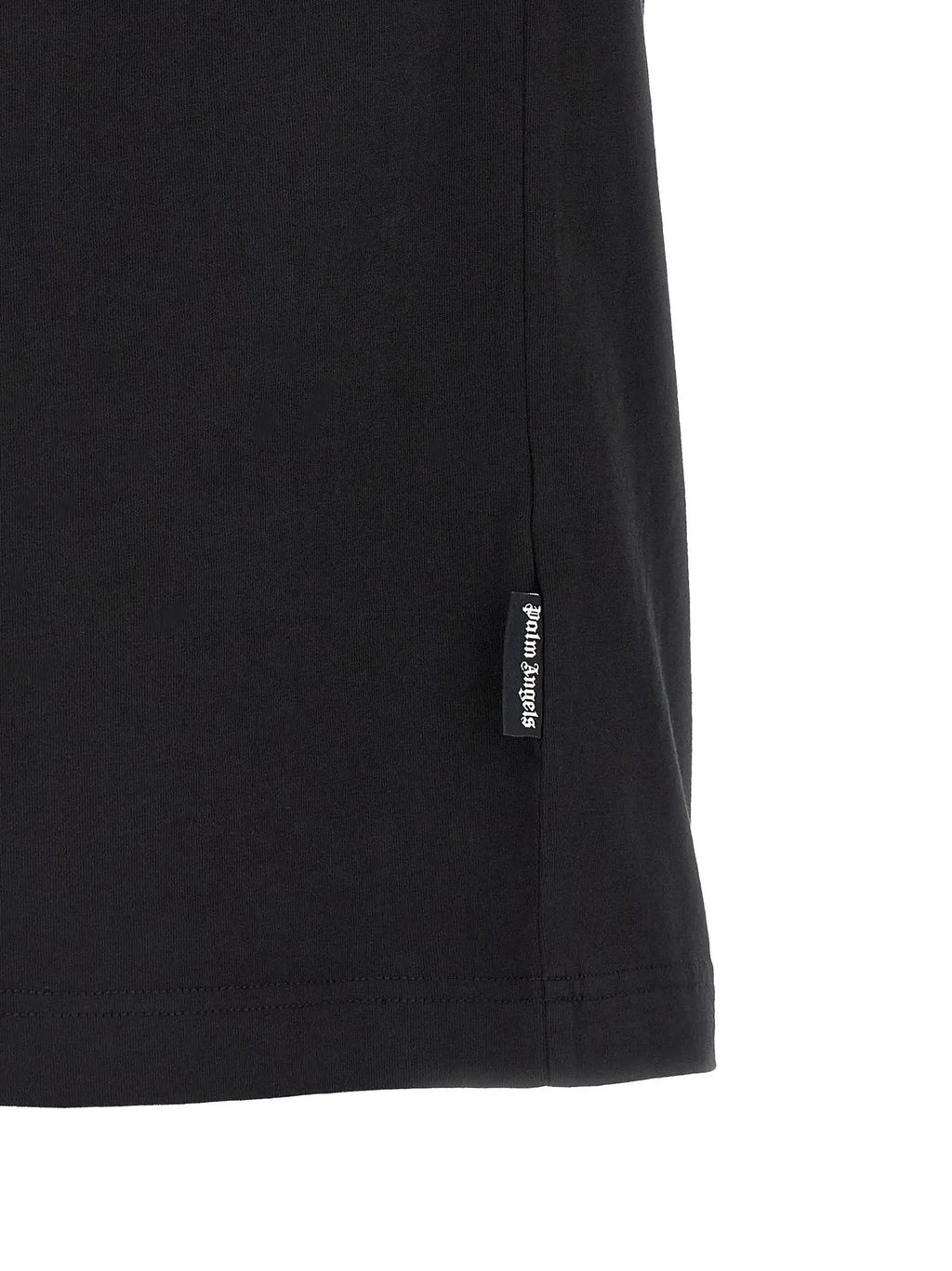 Palm Angels Black Cotton T-Shirt
