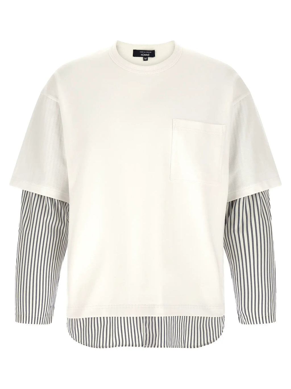 Comme Des Garçons White Cotton T-Shirt