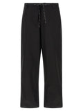 Balenciaga Black Cotton Chino Pants