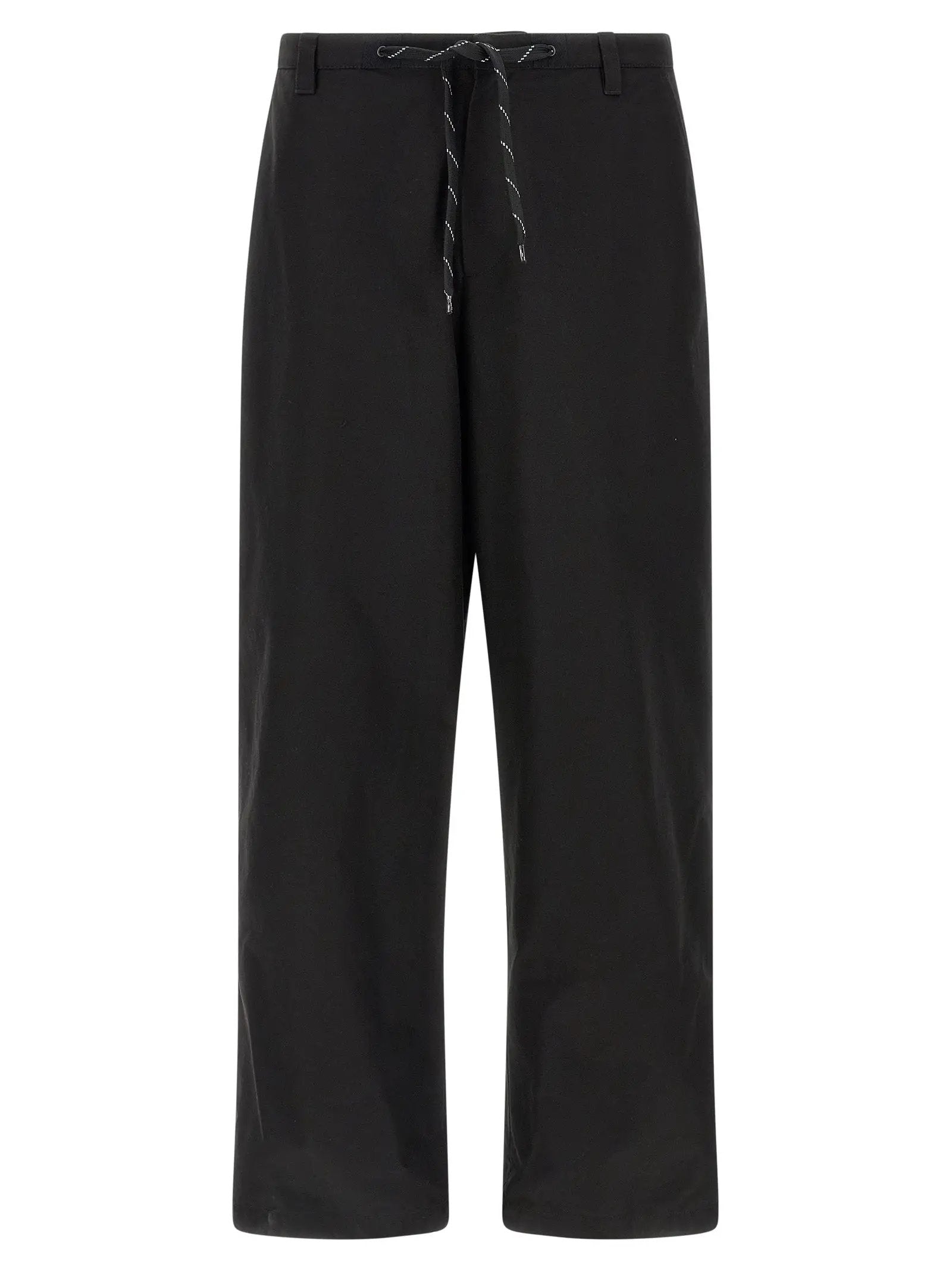 Balenciaga Black Cotton Chino Pants