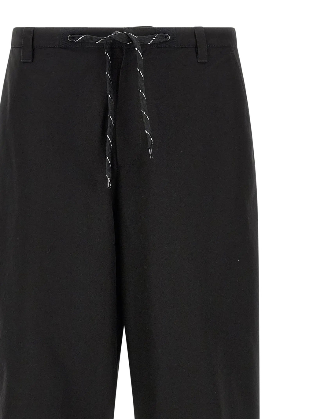 Balenciaga Black Cotton Chino Pants