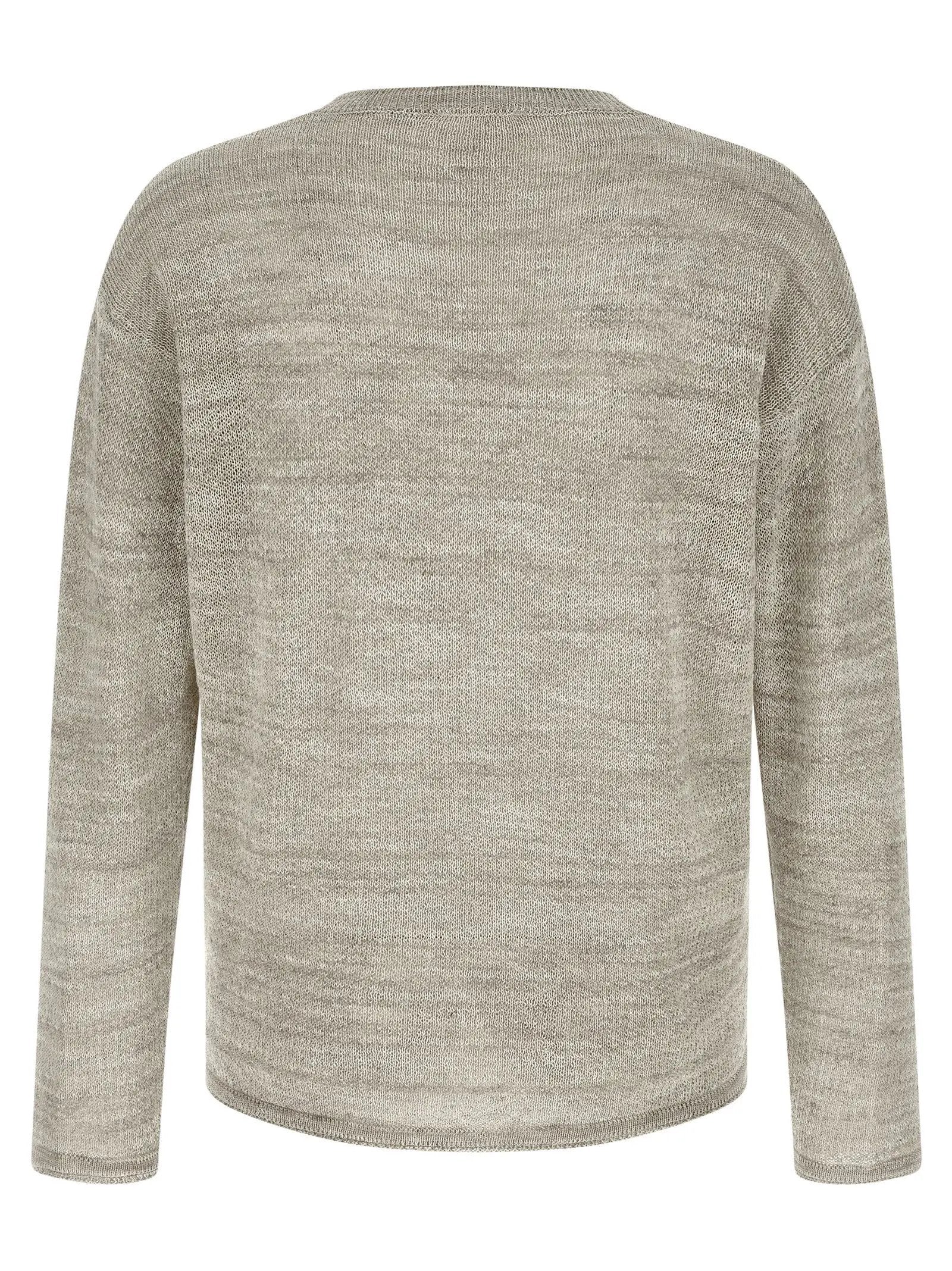 Roberto Collina Gray Cotton Cardigan