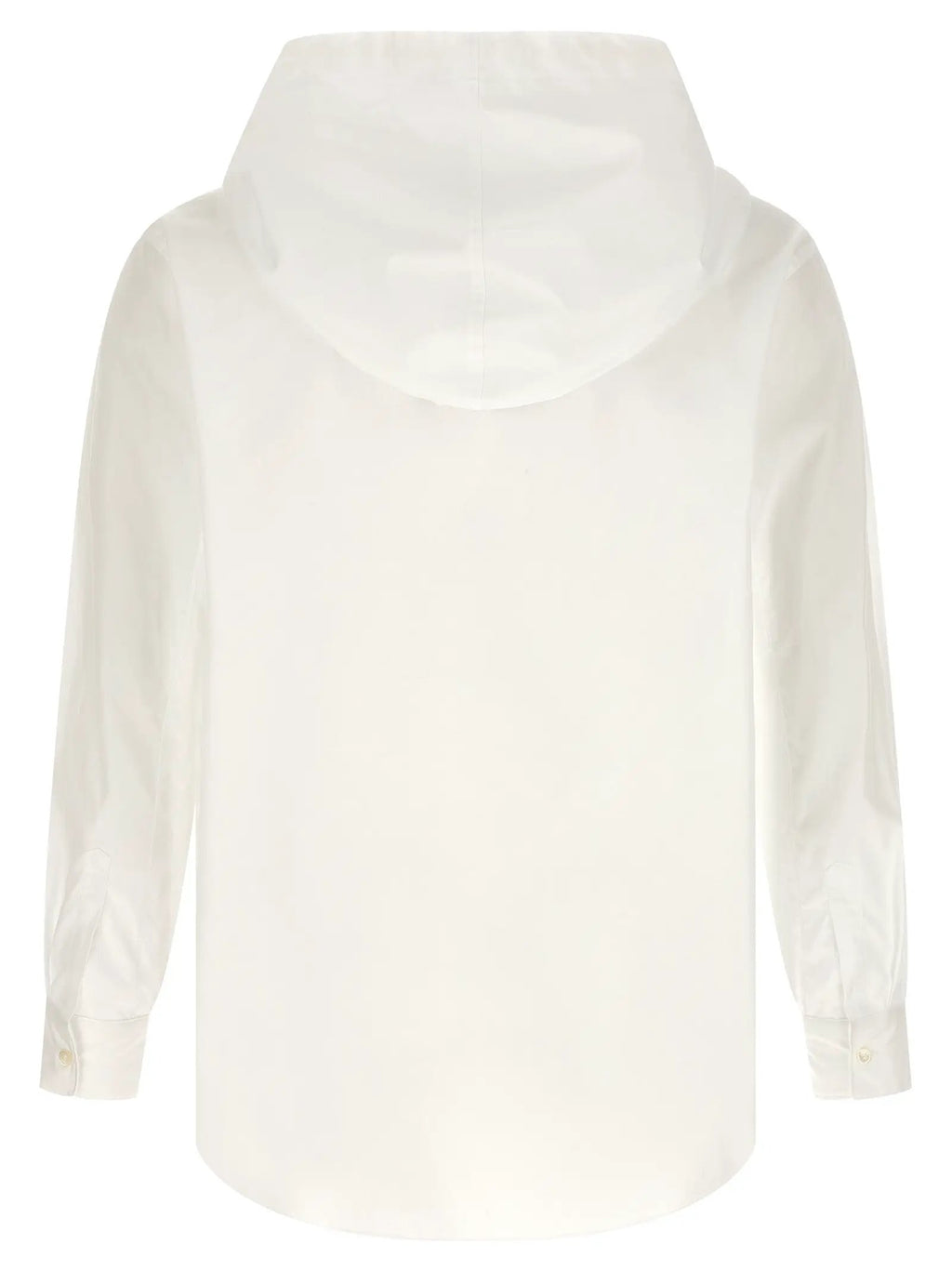 Comme Des Garçons White Cotton Blouse