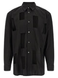 Comme Des Garçons Black Cotton Blouse
