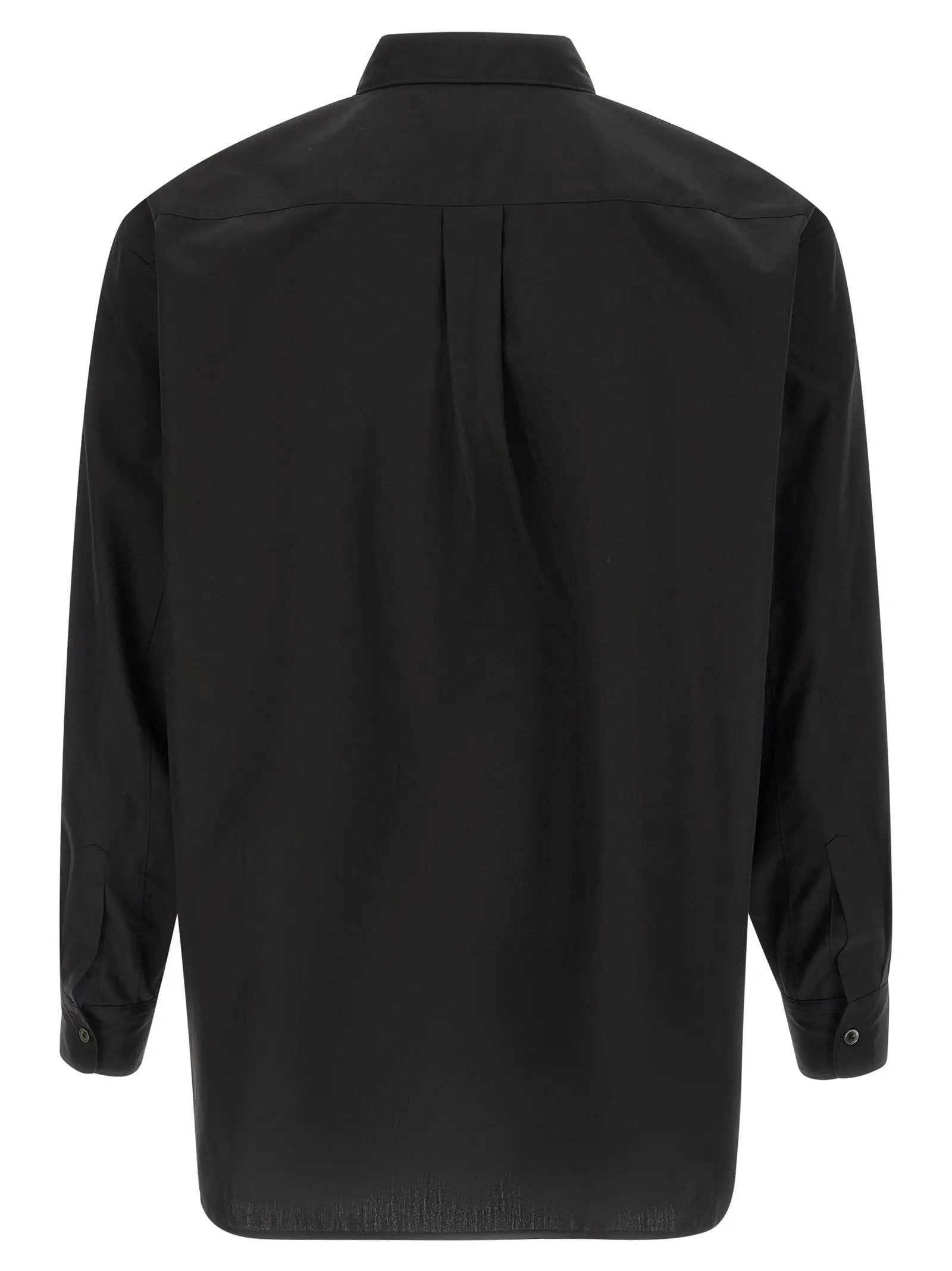 Comme Des Garçons Black Cotton Blouse