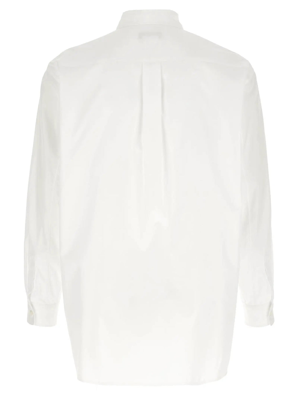 Comme Des Garçons White Cotton Blouse