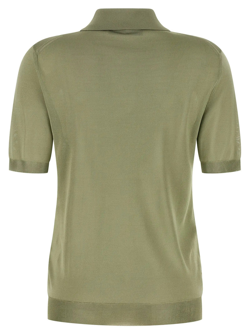 Fendi Bicolor Viscose Polo Shirt