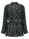 Dolce & Gabbana Black Silk Blouse