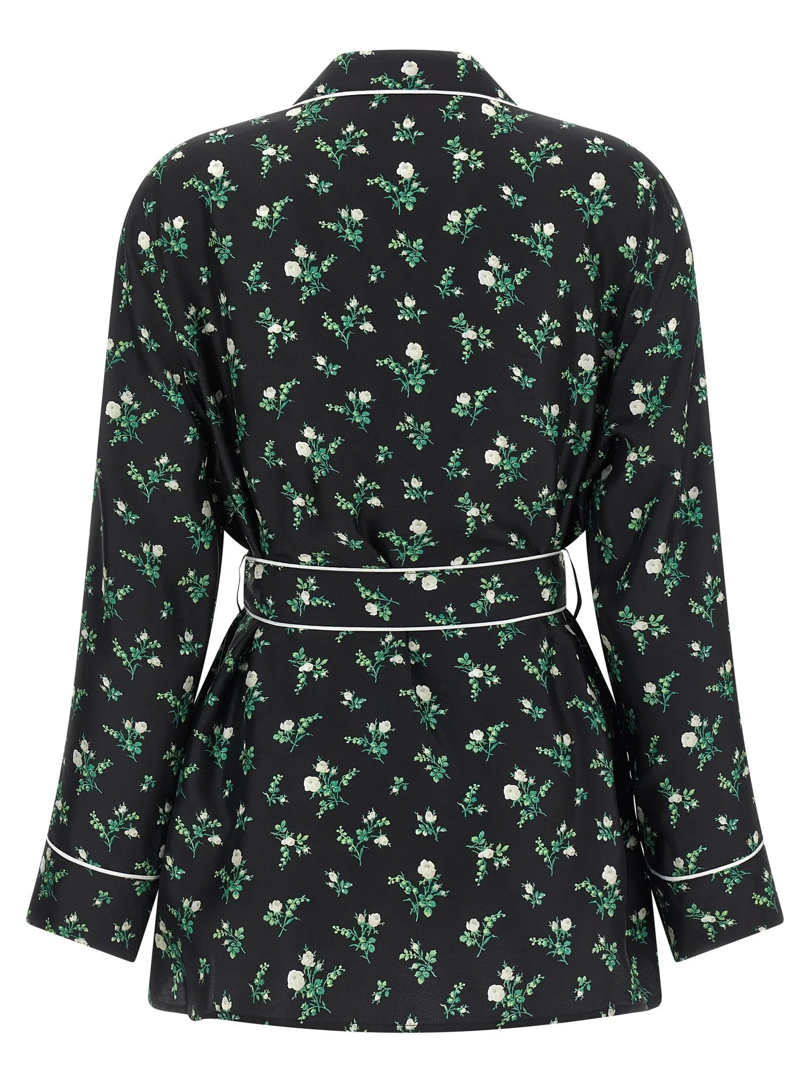Dolce & Gabbana Black Silk Blouse