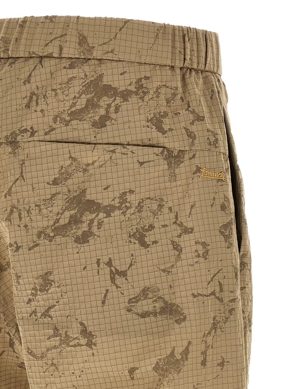 LAMINAR Beige Polyamide Casual Pants