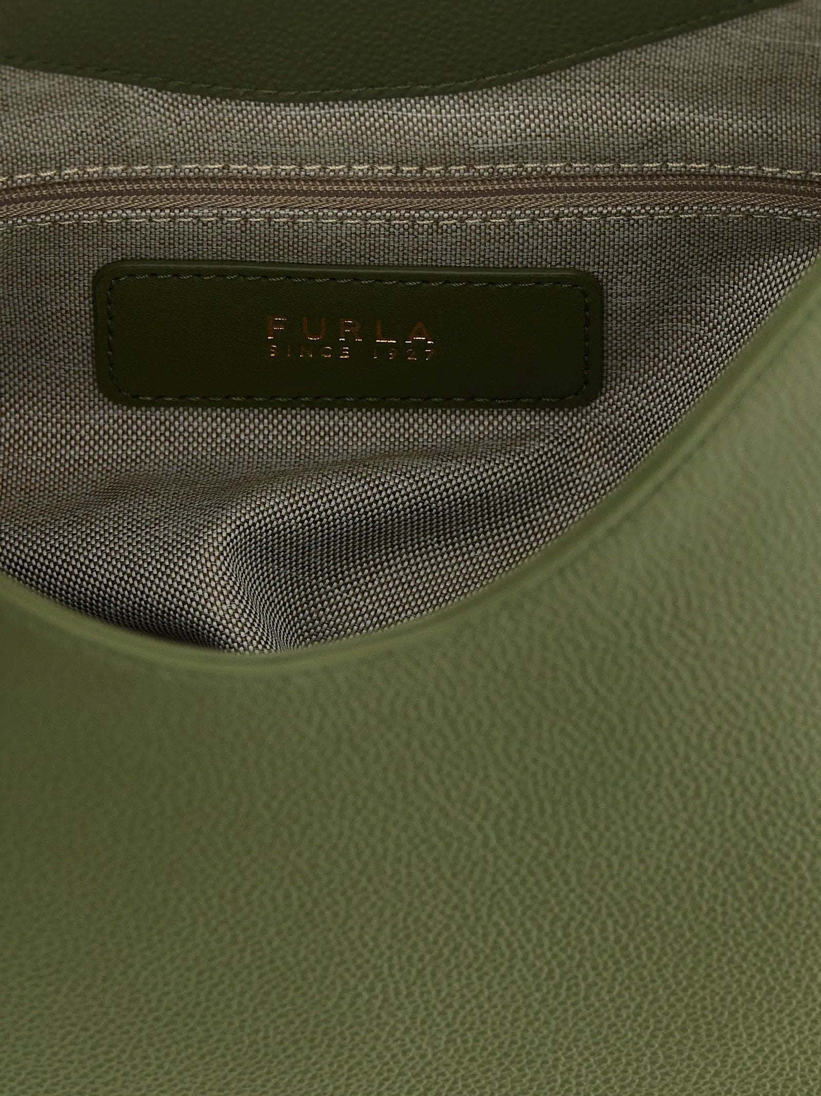 Furla Bicolor Calfskin Shoulder Bag