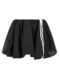Y-3 Black Polyamide Long Skirt