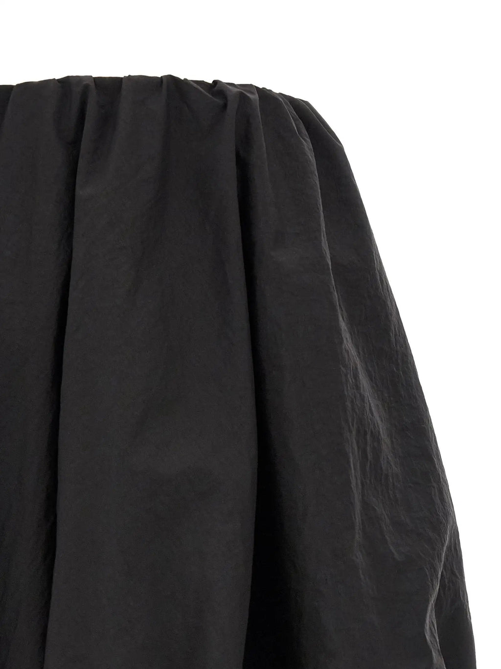 Y-3 Black Polyamide Long Skirt