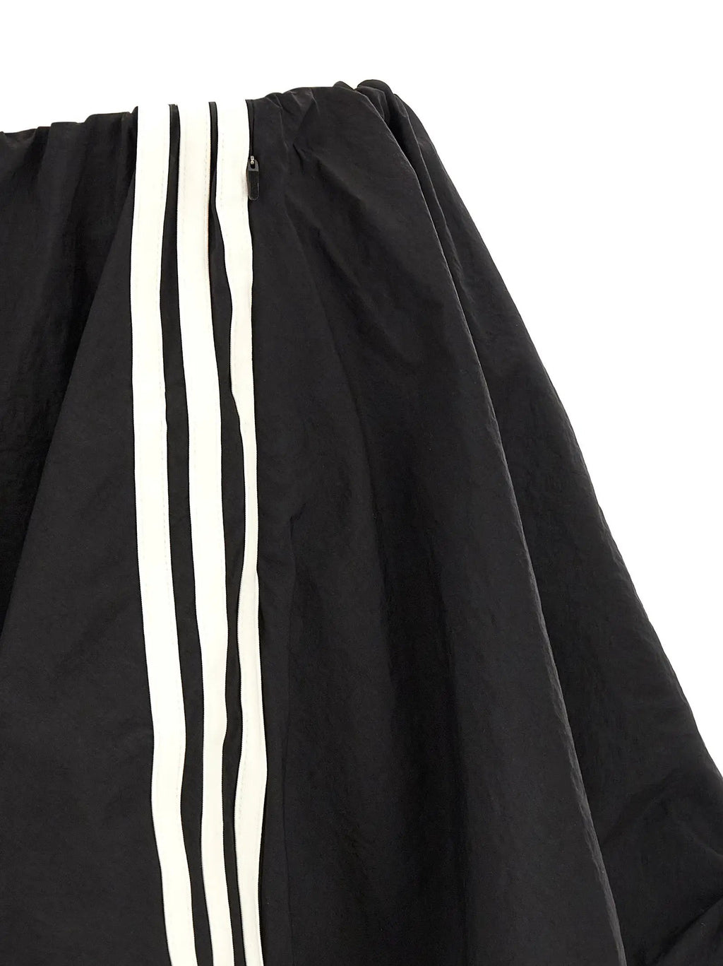 Y-3 Black Polyamide Long Skirt