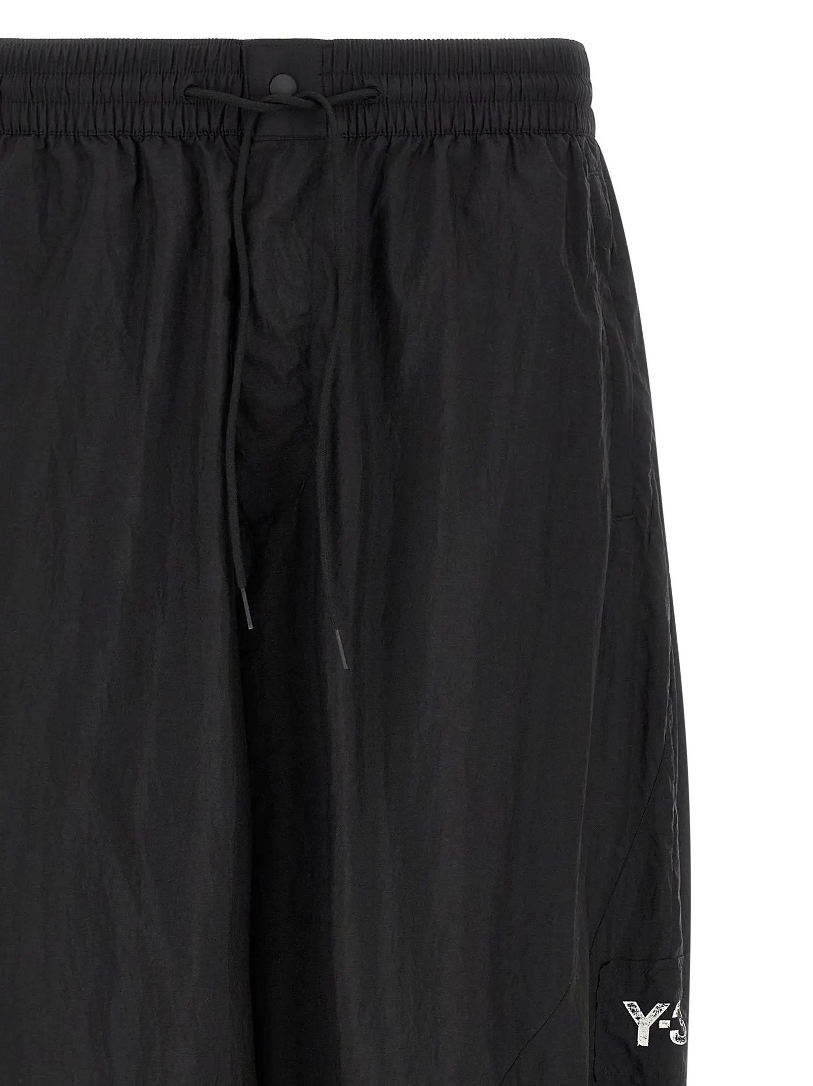 Y-3 Black Polyamide Joggers (Workout Pants)