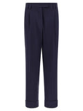 Alberto Biani Alberto Biani Blue Cotton Pants