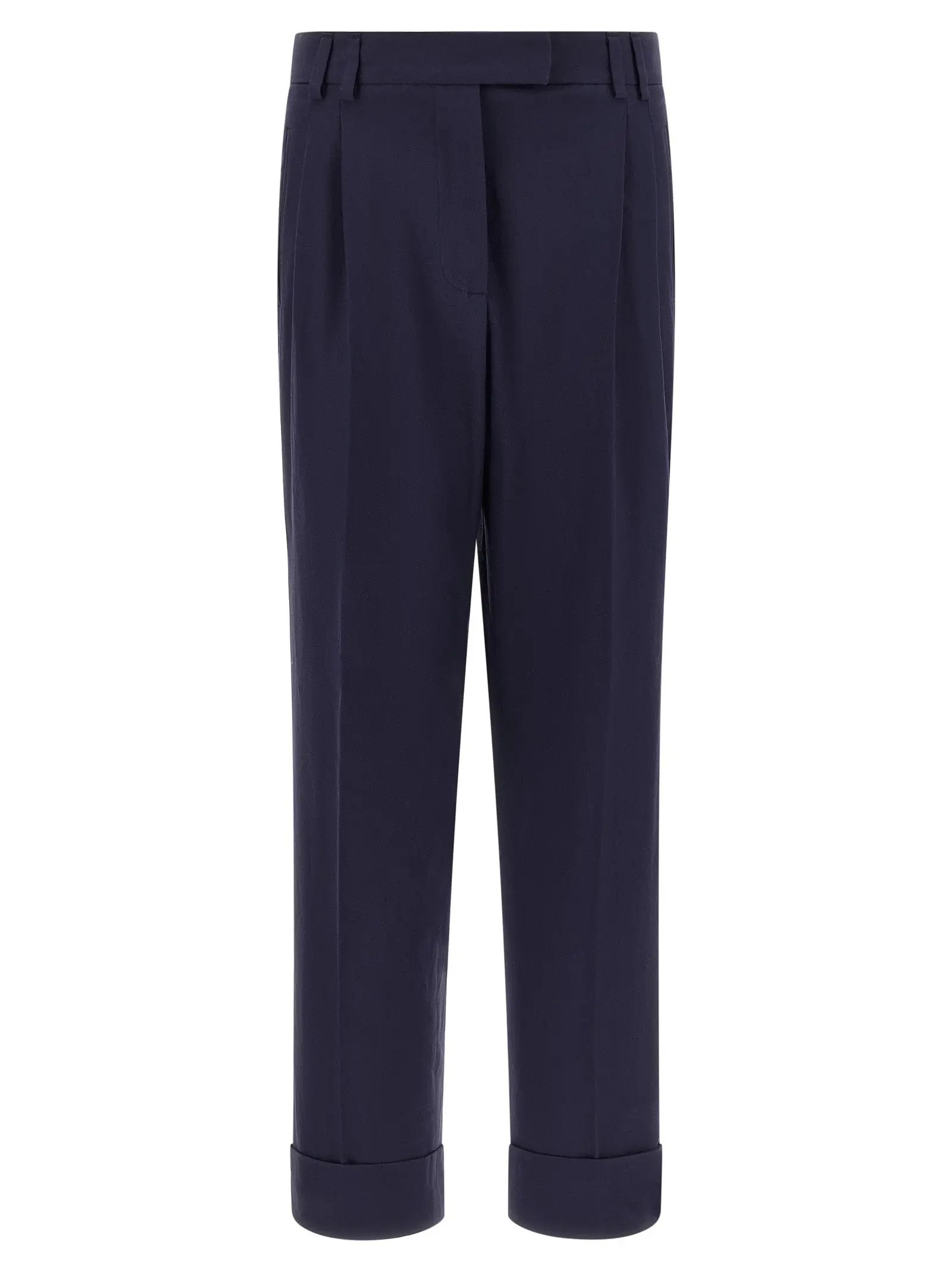 Alberto Biani Alberto Biani Blue Cotton Pants