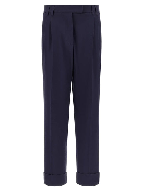Alberto Biani Alberto Biani Blue Cotton Pants
