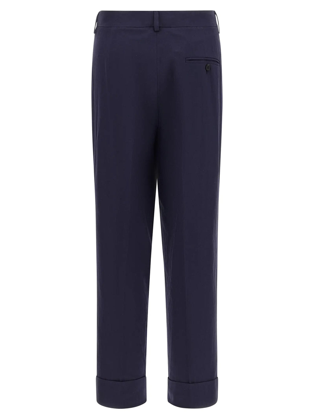 Alberto Biani Alberto Biani Blue Cotton Pants