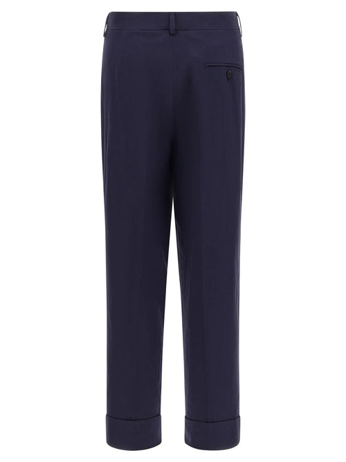 Alberto Biani Alberto Biani Blue Cotton Pants