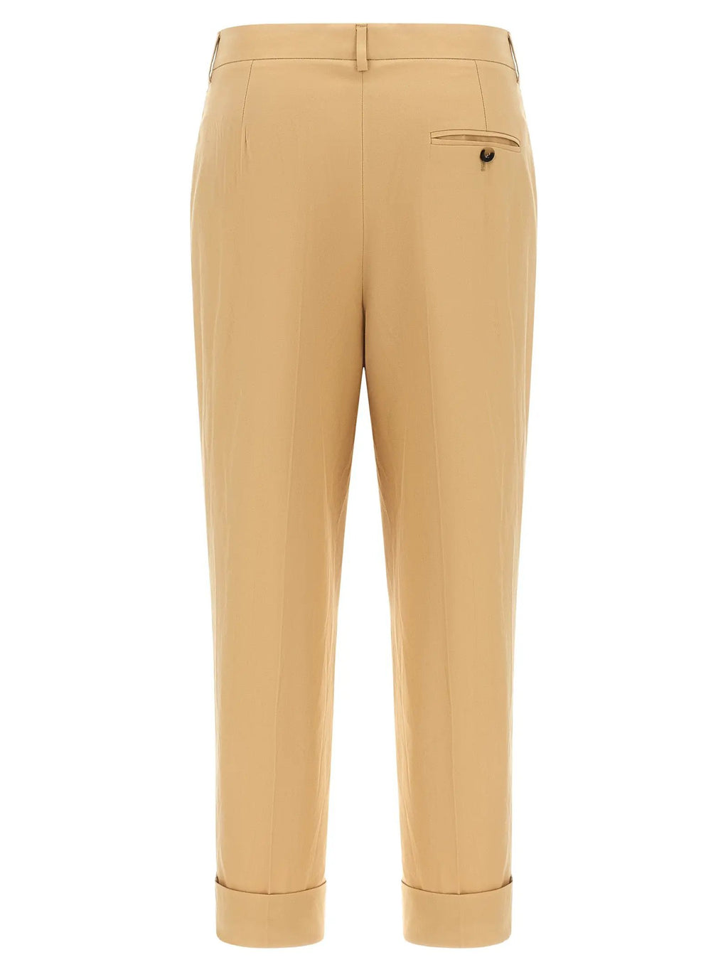 Alberto Biani Alberto Biani Beige Cotton Casual Pants