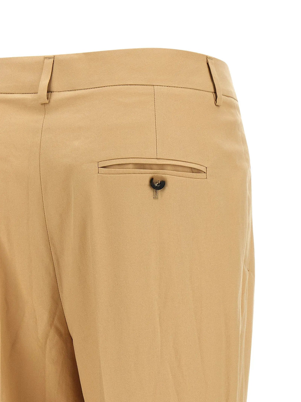 Alberto Biani Alberto Biani Beige Cotton Casual Pants