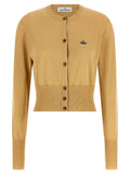 Vivienne Westwood Beige Cotton Cardigan