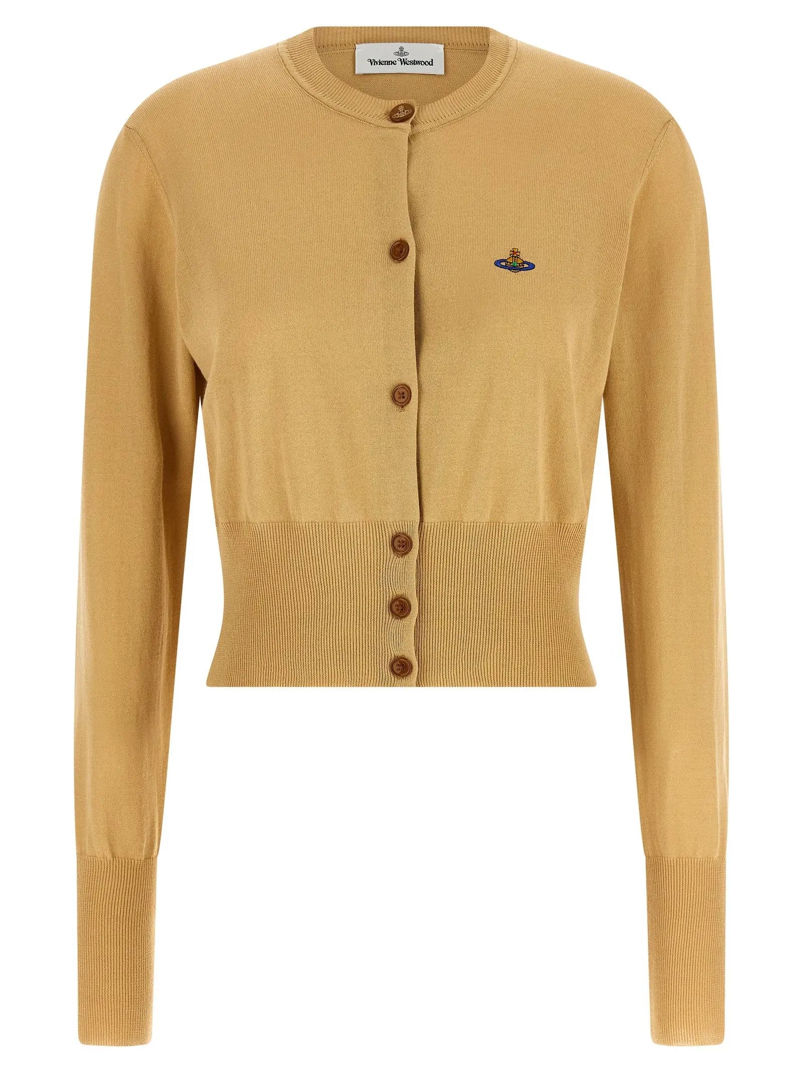 Vivienne Westwood Beige Cotton Cardigan