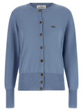 Vivienne Westwood Blue Cotton Cardigan