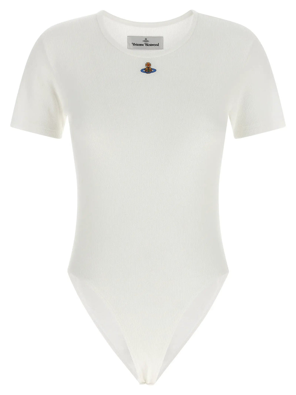 Vivienne Westwood White Cotton Bodysuit