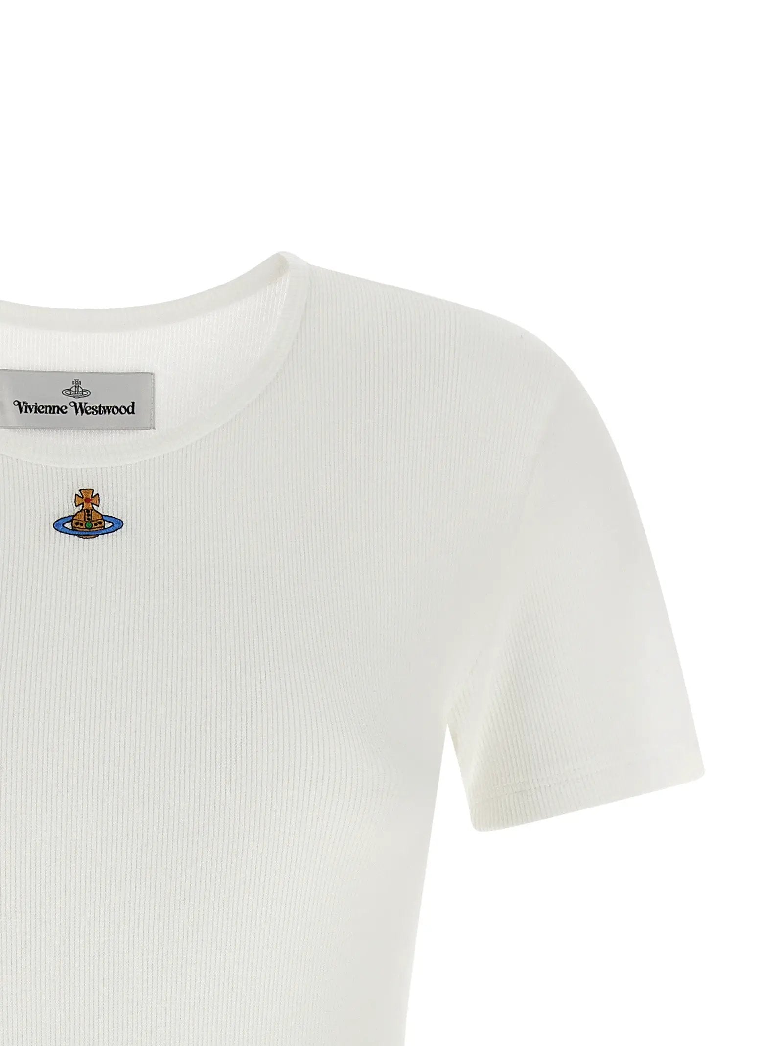 Vivienne Westwood White Cotton Bodysuit