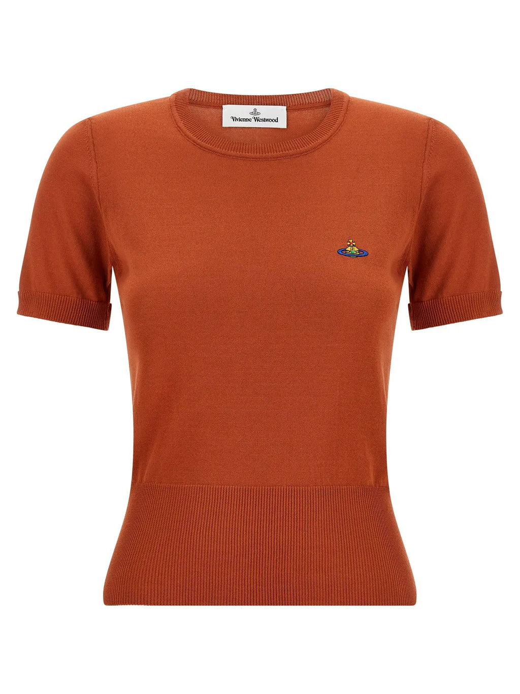 Vivienne Westwood Orange Cotton T-Shirt