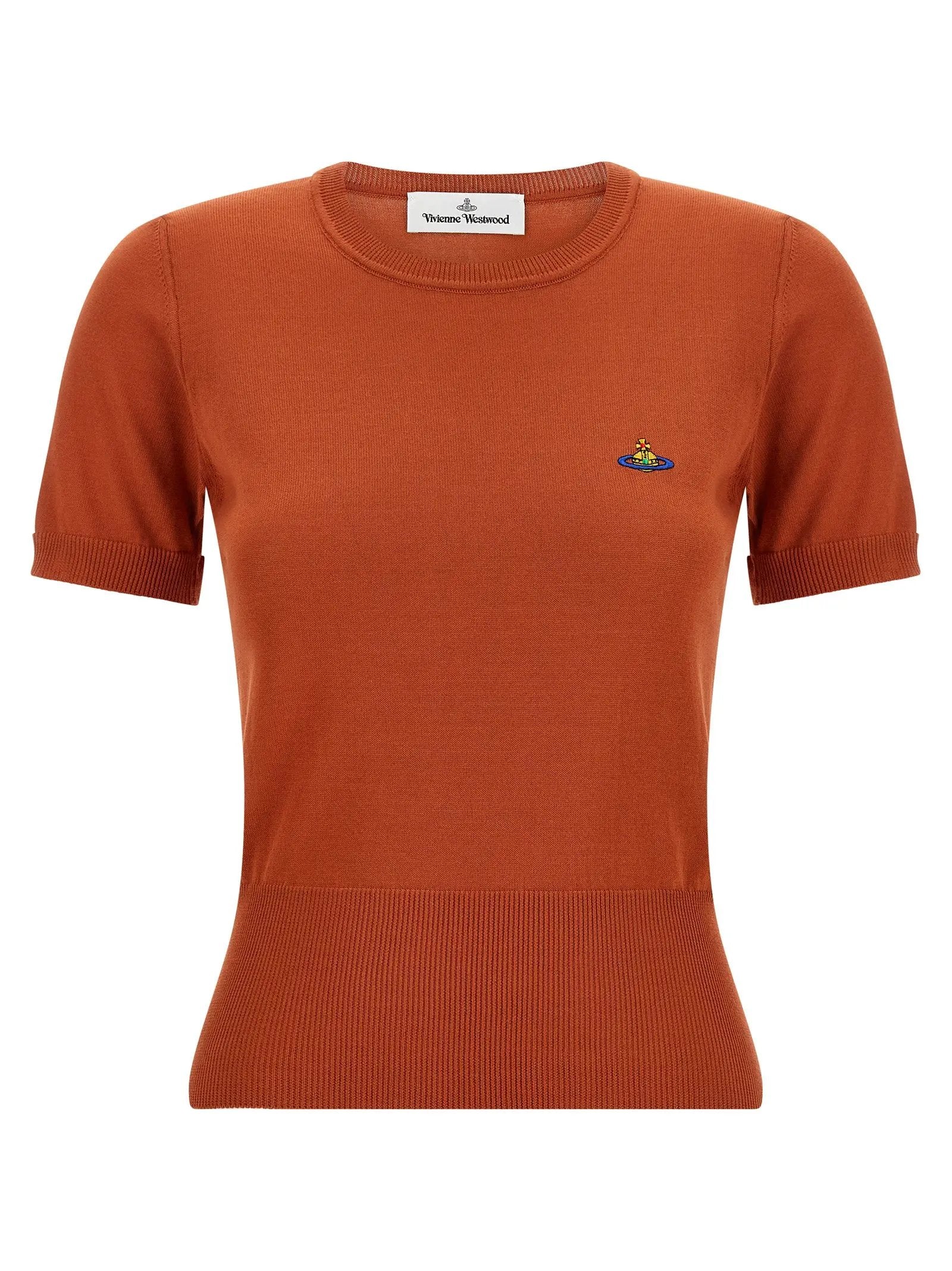 Vivienne Westwood Orange Cotton T-Shirt