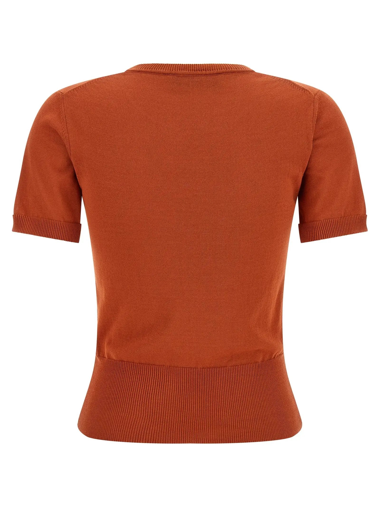 Vivienne Westwood Orange Cotton T-Shirt