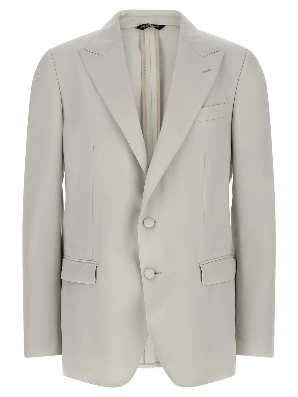 Blazer Dolce & Gabbana en Laine Vierge Grise
