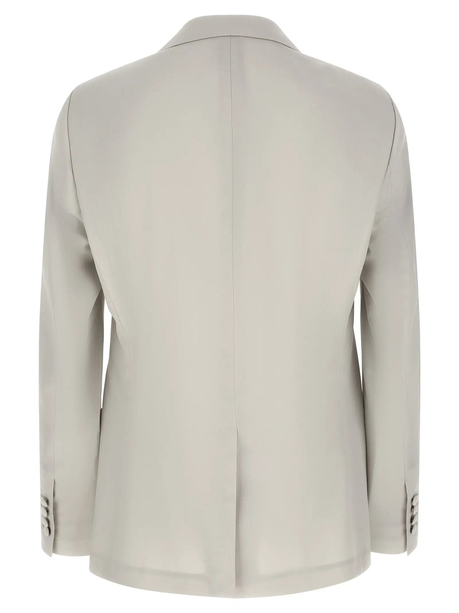 Blazer Dolce & Gabbana en Laine Vierge Grise
